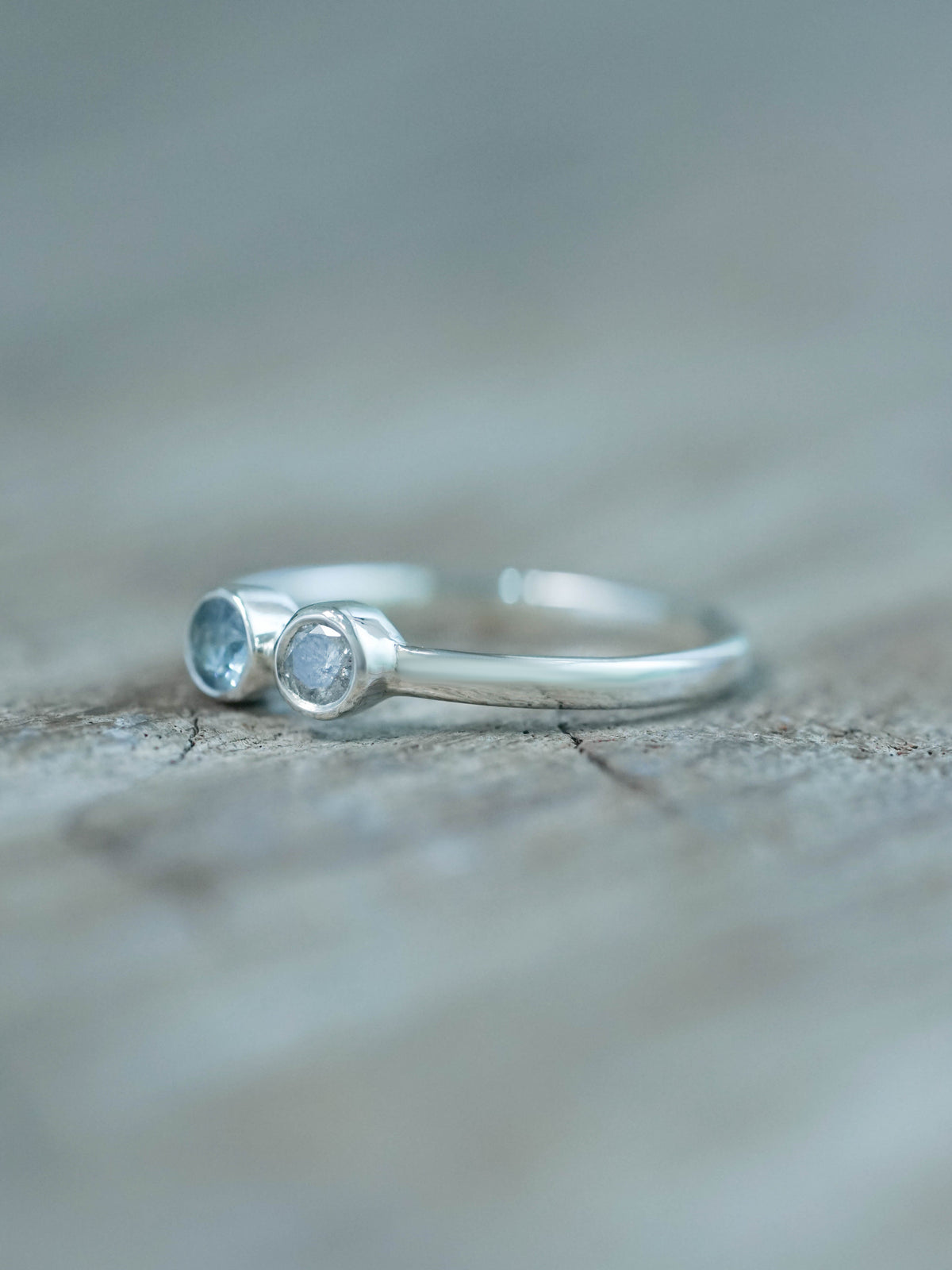 Natural Kornerupine and Diamond Ring