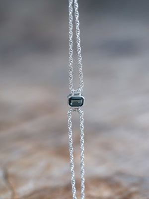 Octagon Sapphire Bracelet