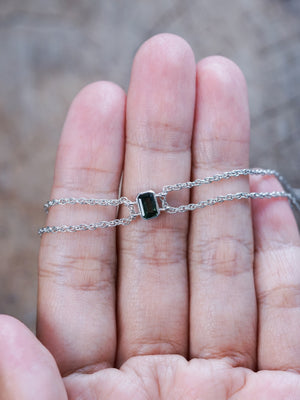 Octagon Sapphire Bracelet