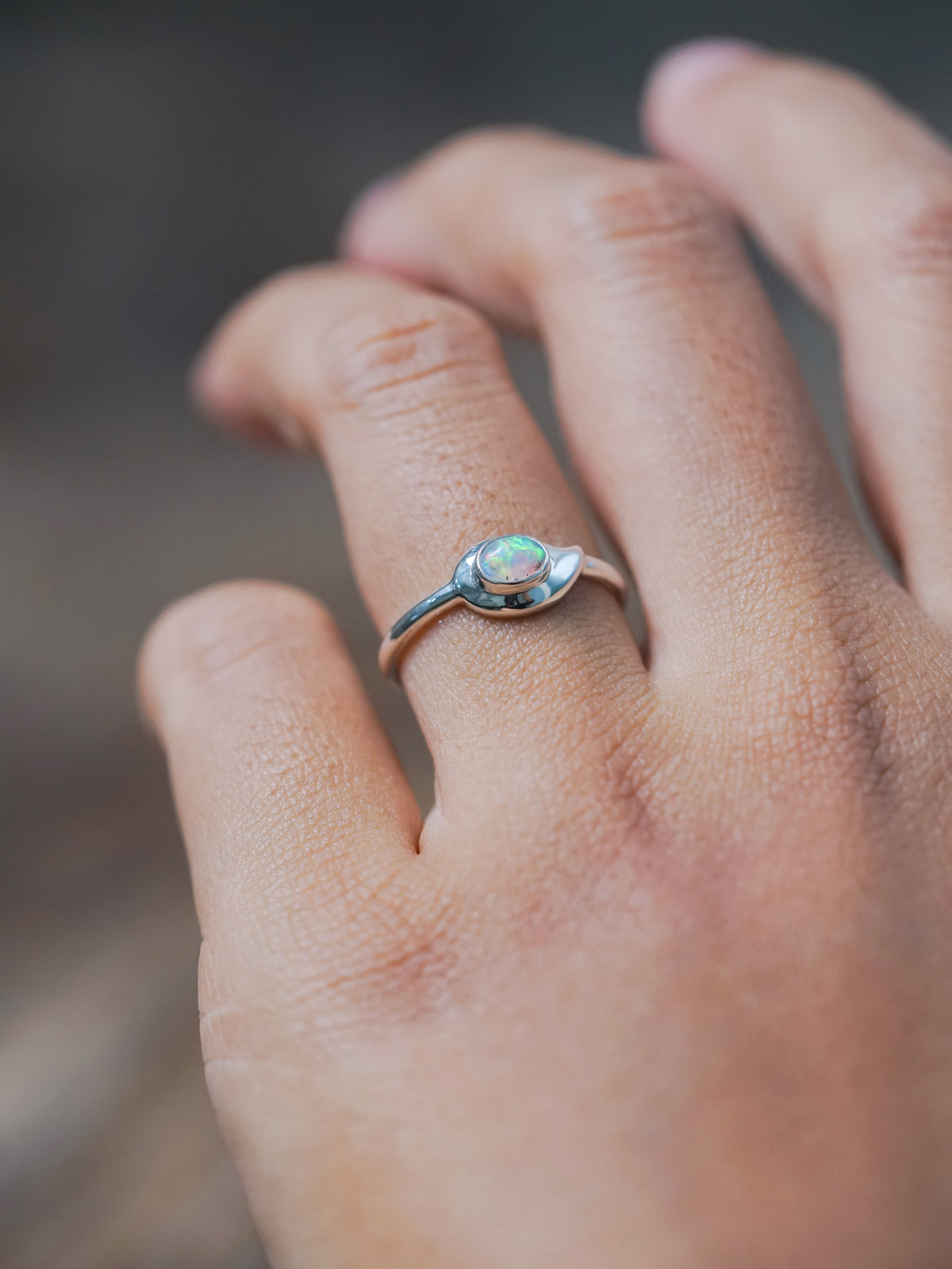 Opal Mango Ring - size 6.5