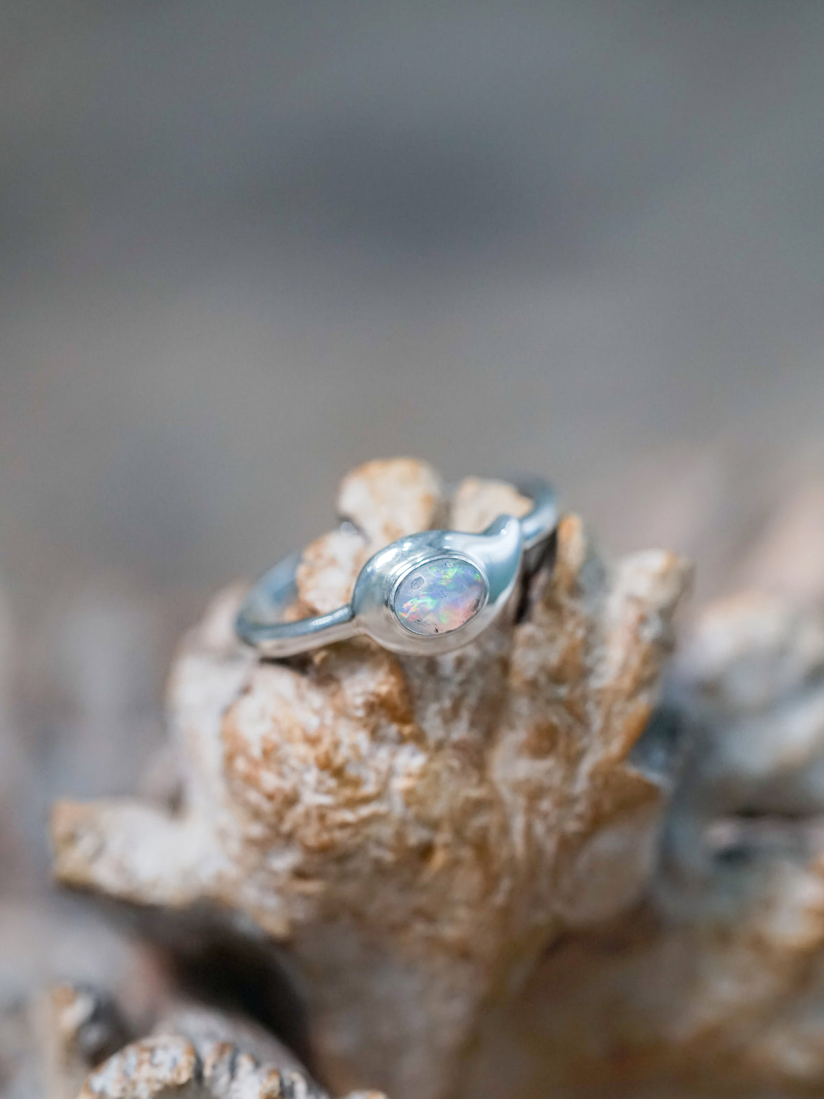 Opal Mango Ring - size 6.5