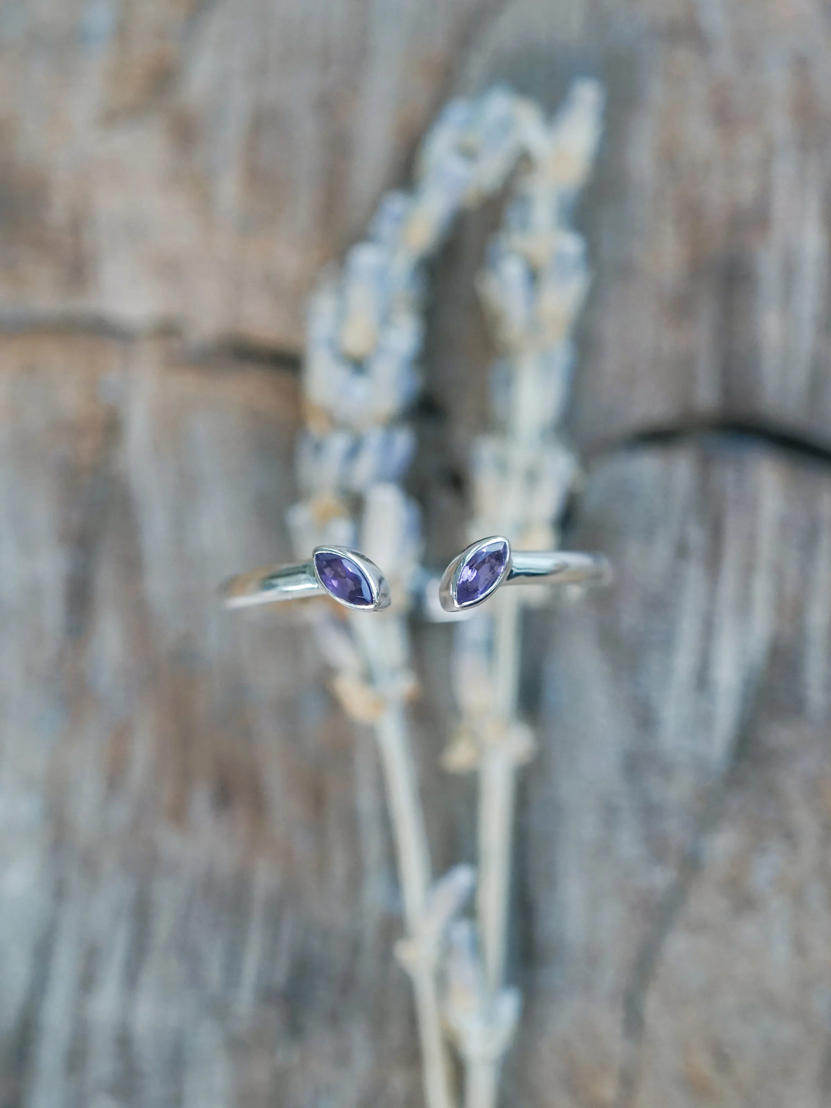 Open Amethyst Ring
