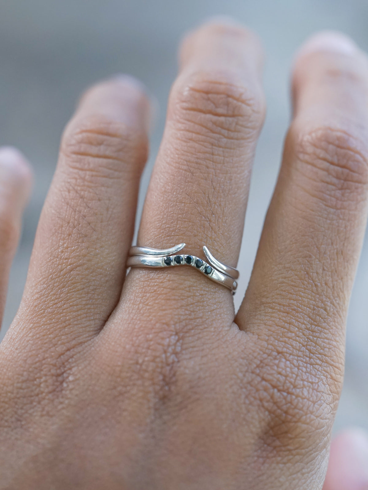 Open Hug Ring as nesting ring