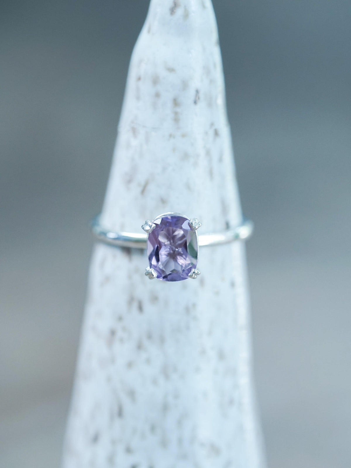 Oval Amethyst Ring - Gardens of the Sun | Ethical Jewelry