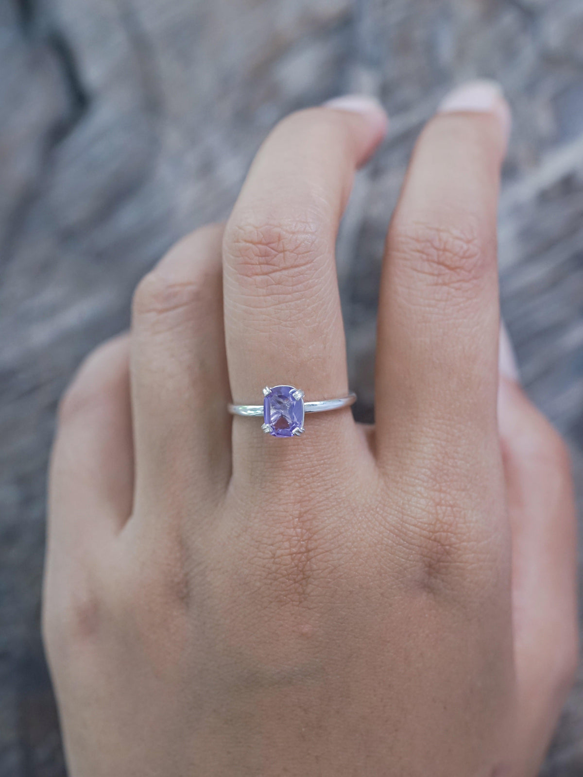 Oval Amethyst Ring - Gardens of the Sun | Ethical Jewelry