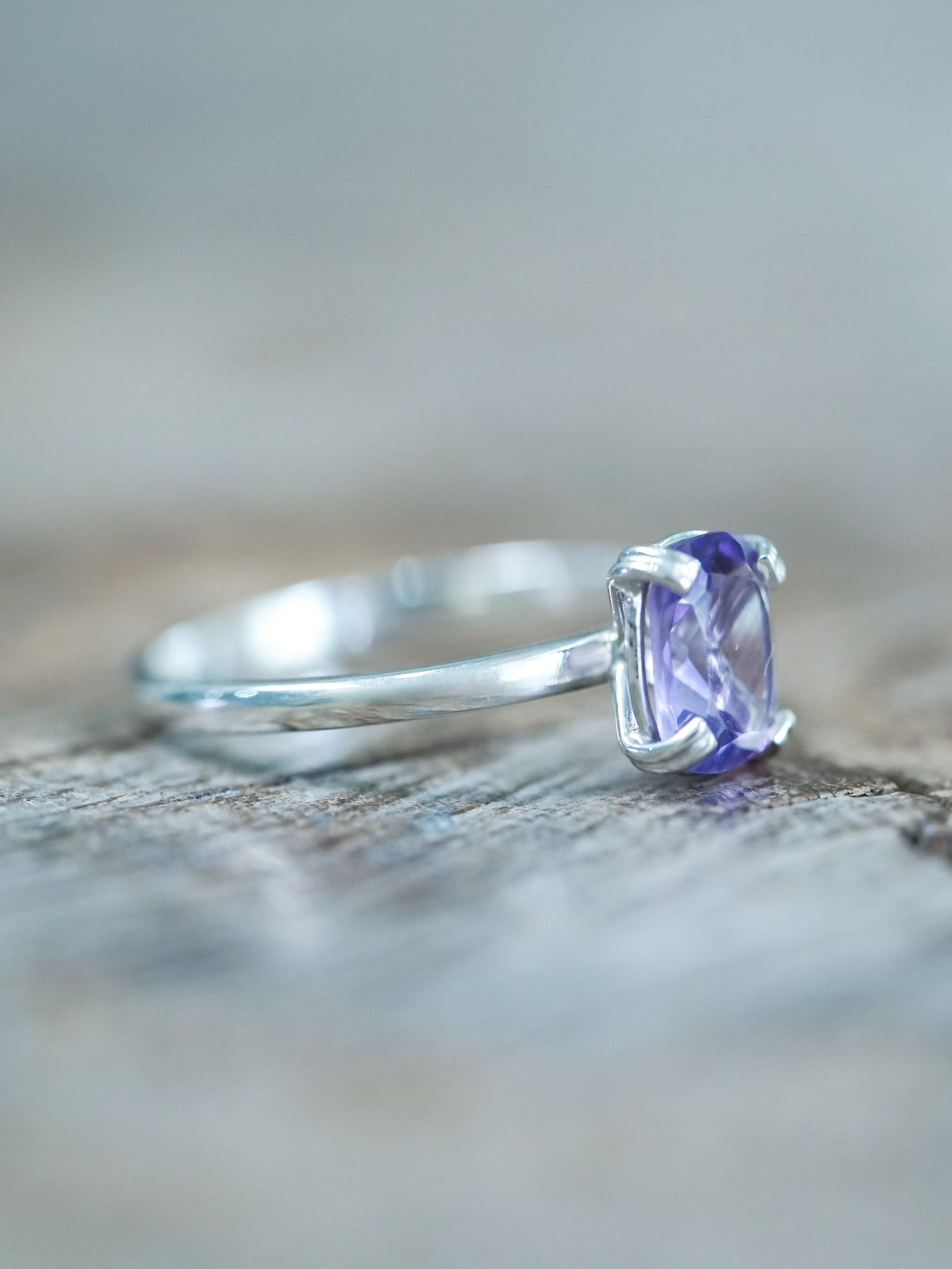 Oval Amethyst Ring - Gardens of the Sun | Ethical Jewelry