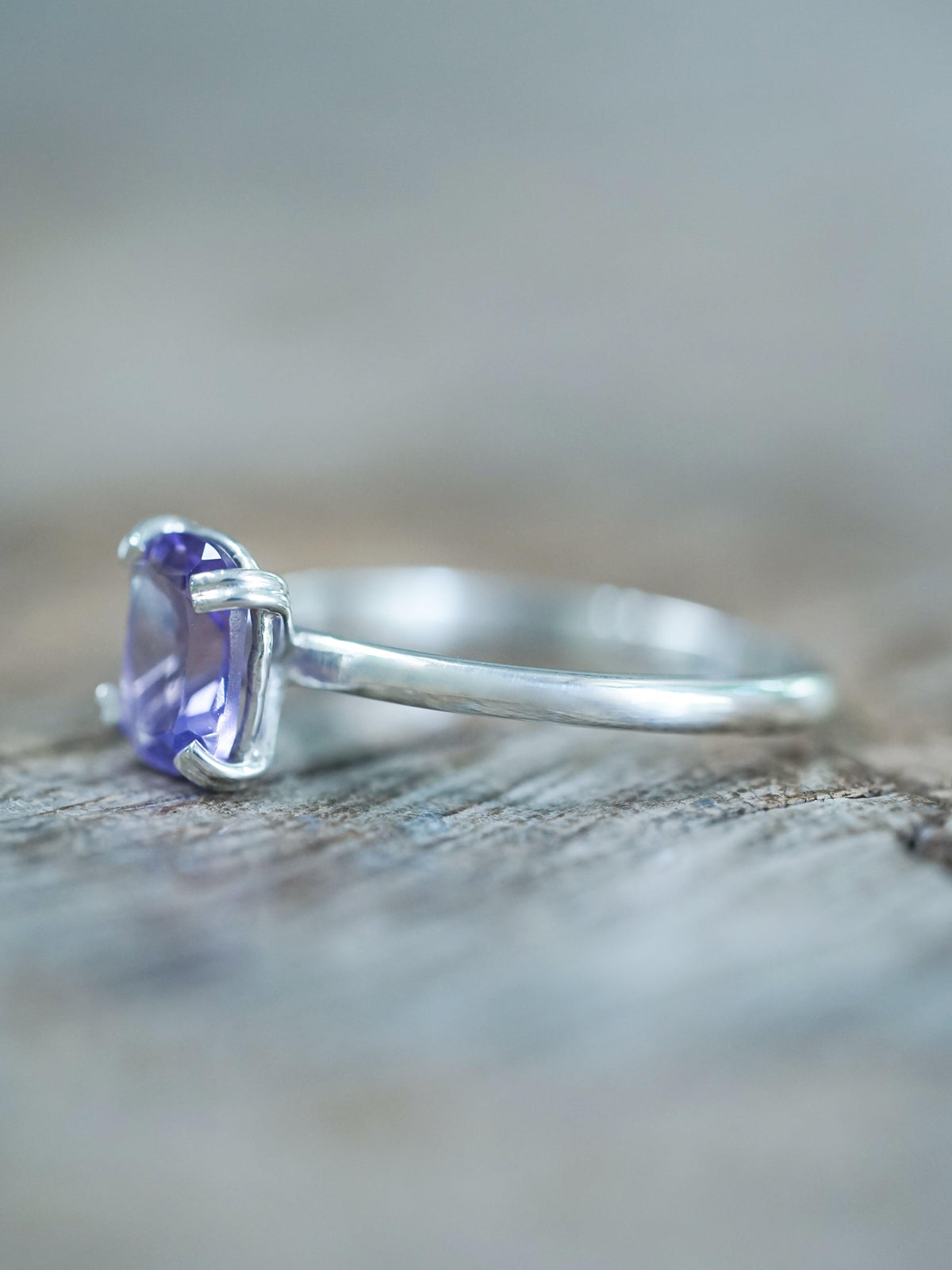 Oval Amethyst Ring - Gardens of the Sun | Ethical Jewelry
