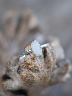Oval Opal Ring - size 5 & 9.5