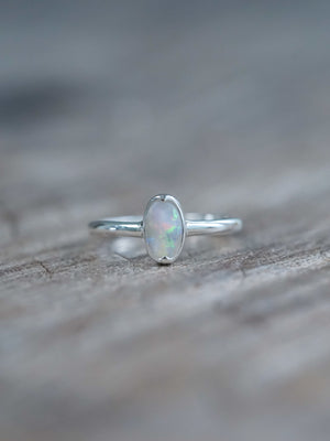 Oval Opal Ring - size 5 & 9.5