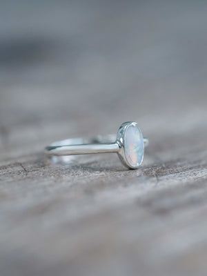 Oval Opal Ring - size 5 & 9.5