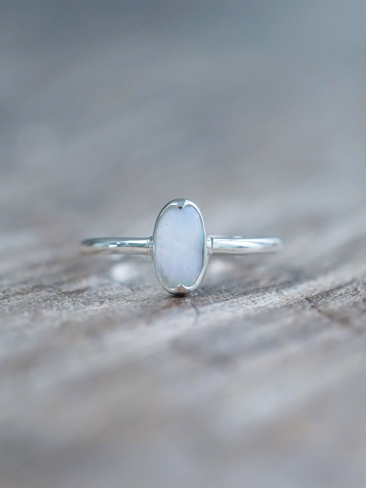 Oval Opal Ring - size 5 & 9.5