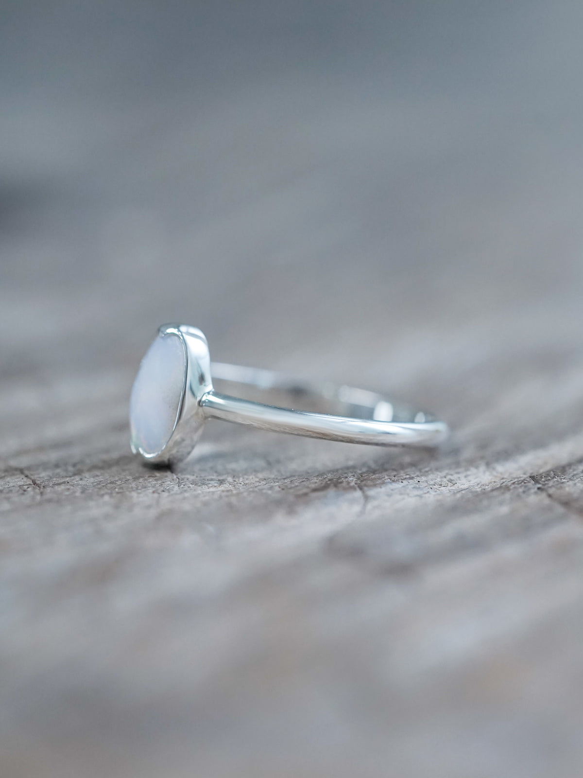 Oval Opal Ring - size 5 & 9.5