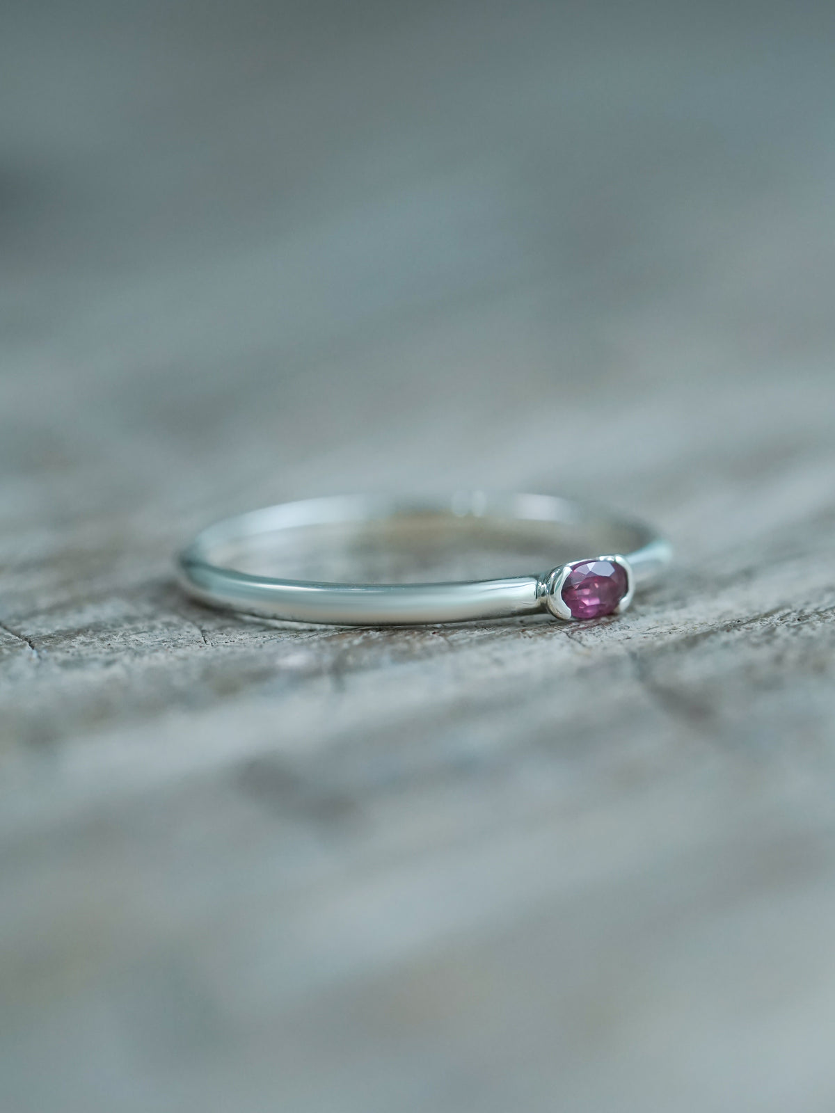 Oval Ruby Ring