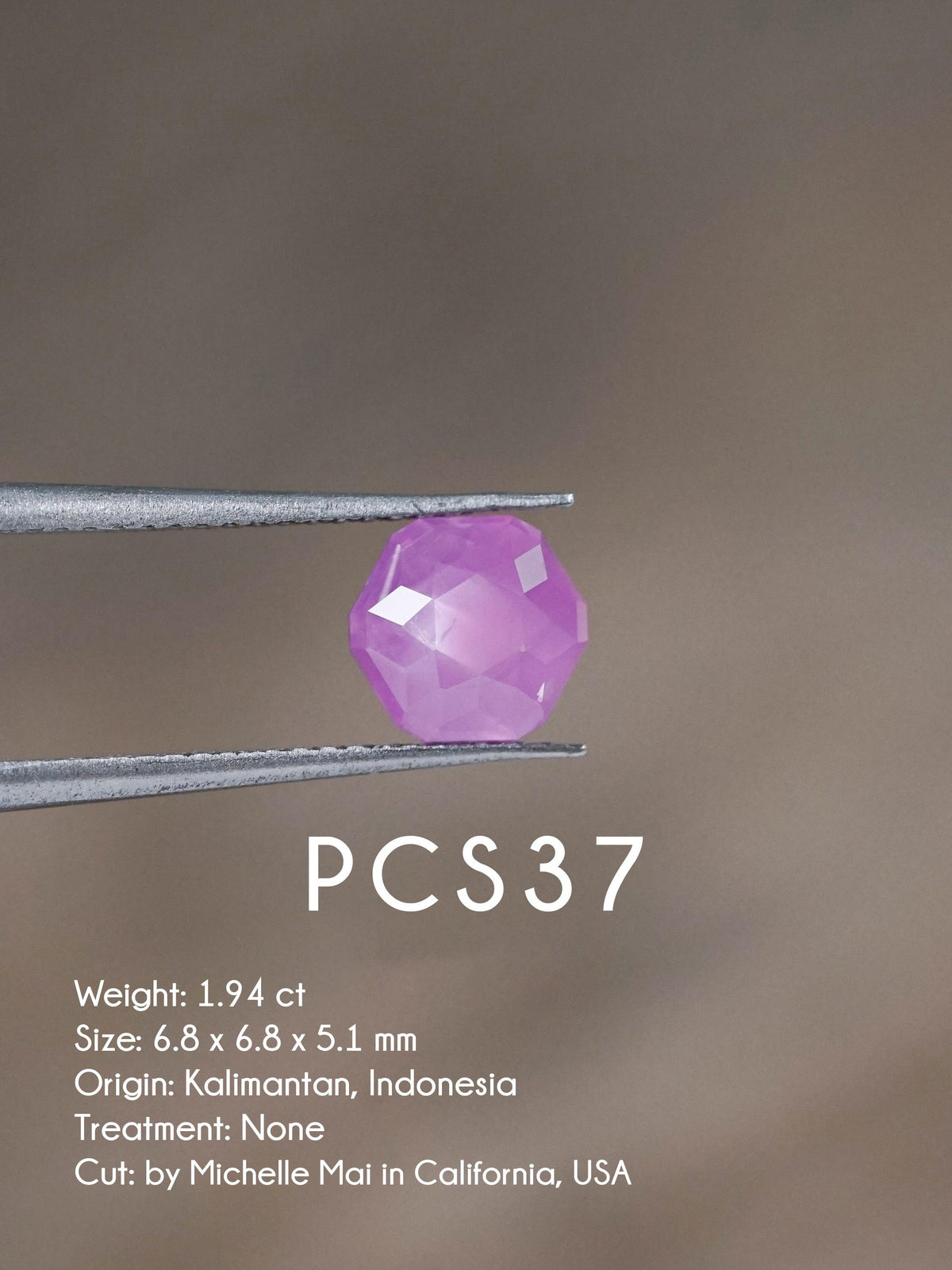 Custom Pink Sapphire Ring in Gold - Gardens of the Sun | Ethical Jewelry