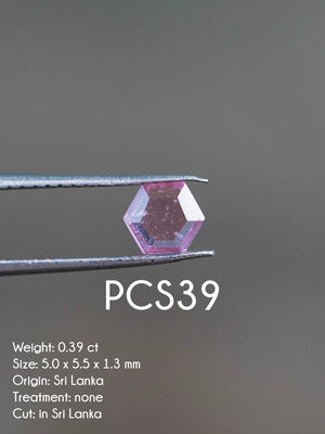 Custom Pink Sapphire Ring in Gold