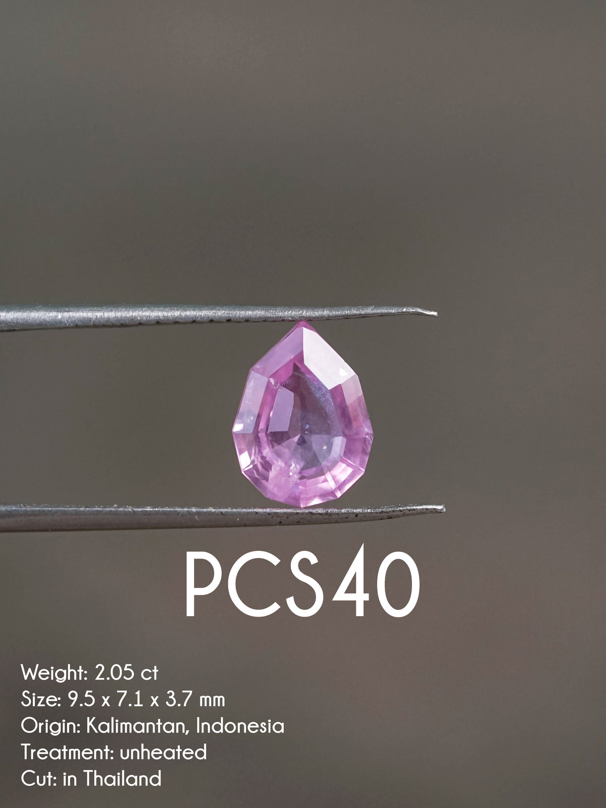 Custom Pink Sapphire Ring in Gold