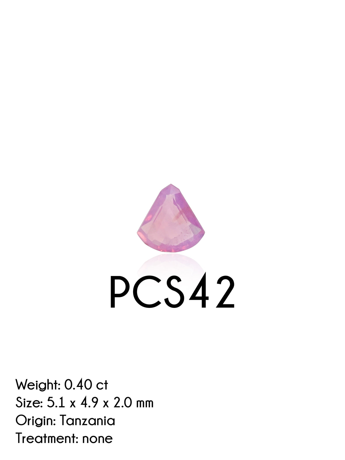 Custom Pink Sapphire Ring in Gold