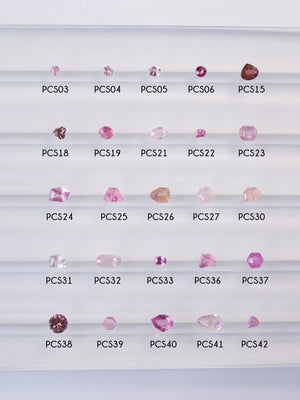 Custom Pink Sapphire Ring in Gold