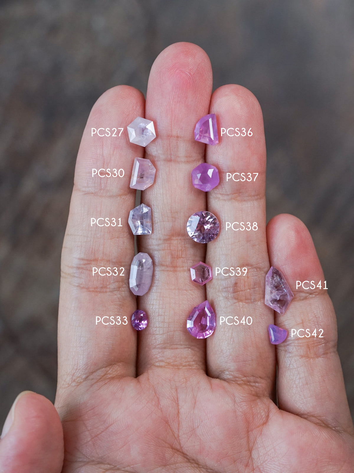 Custom Pink Sapphire Ring in Gold