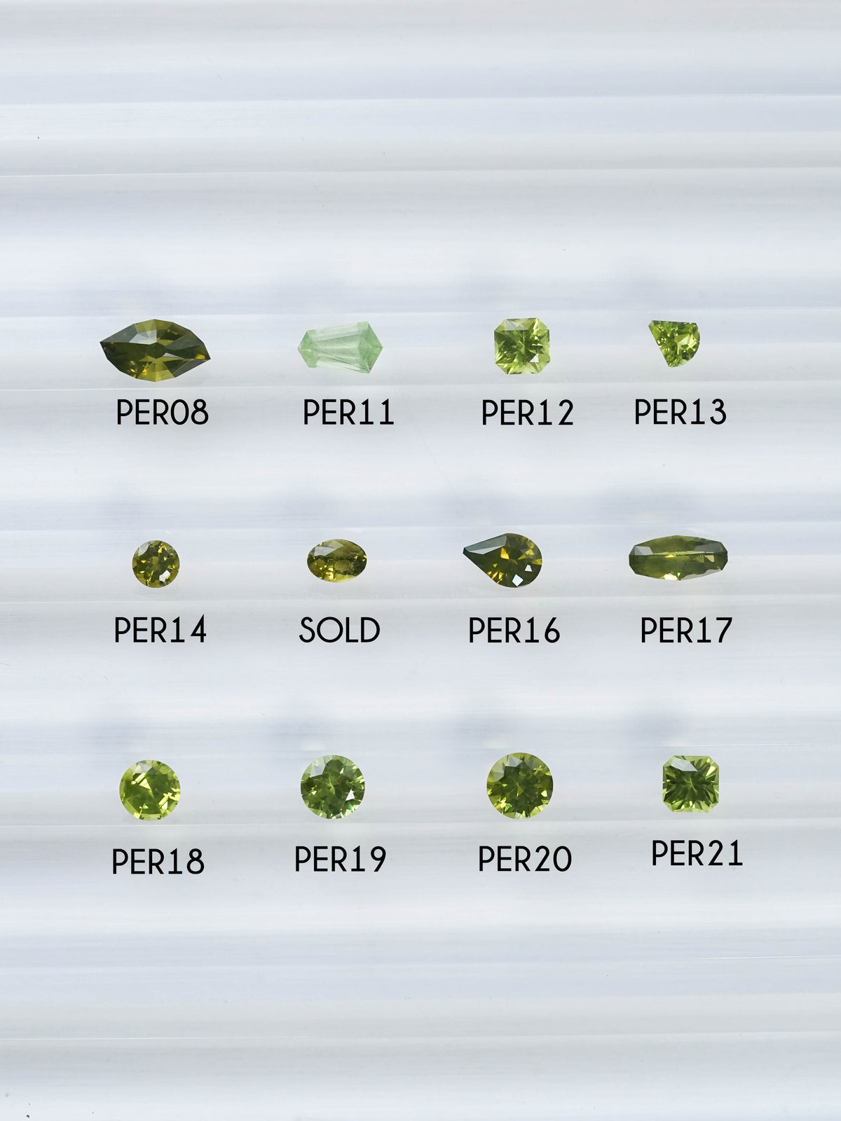 Custom Peridot Ring in Gold