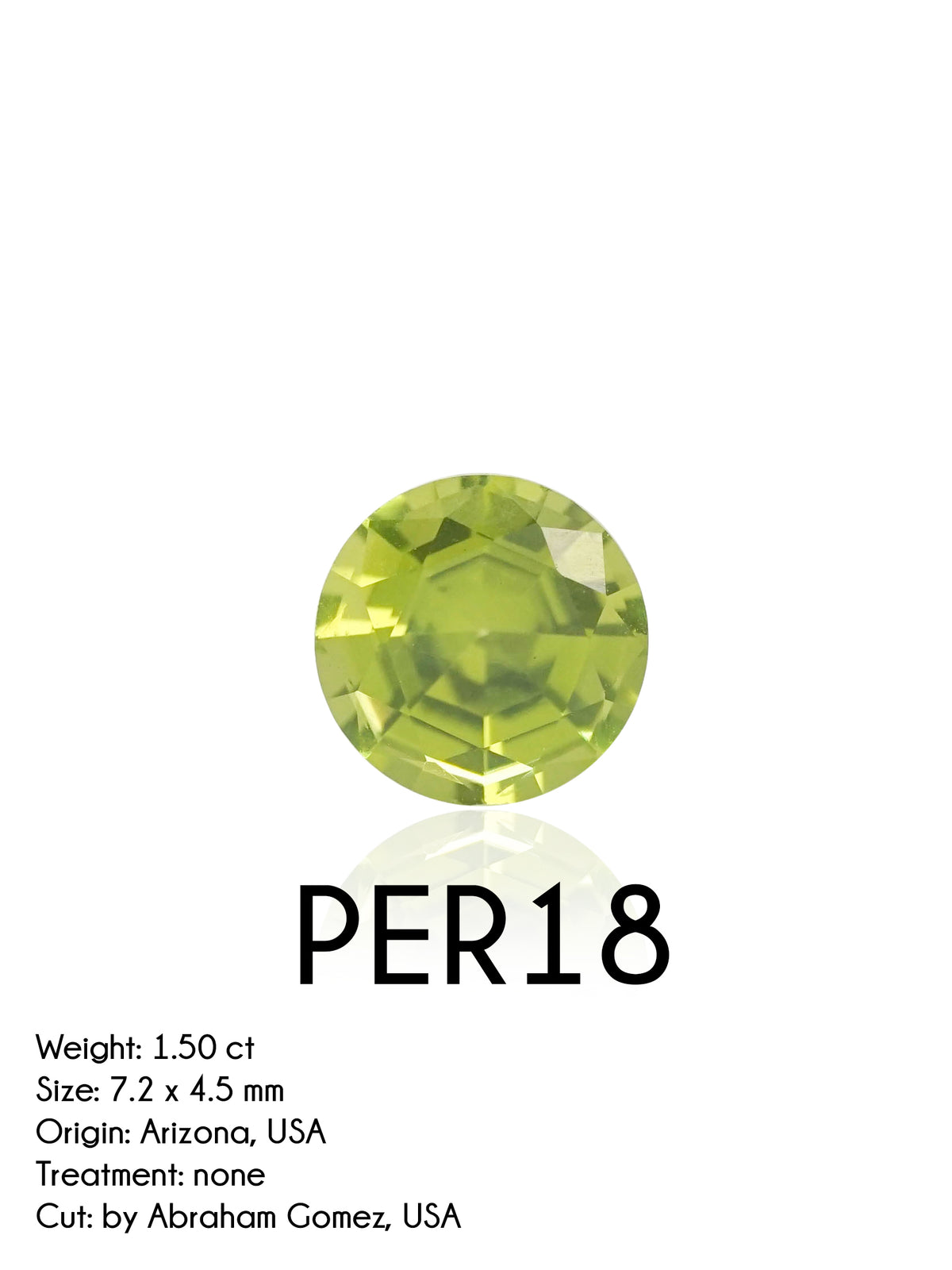 Custom Peridot Ring in Gold