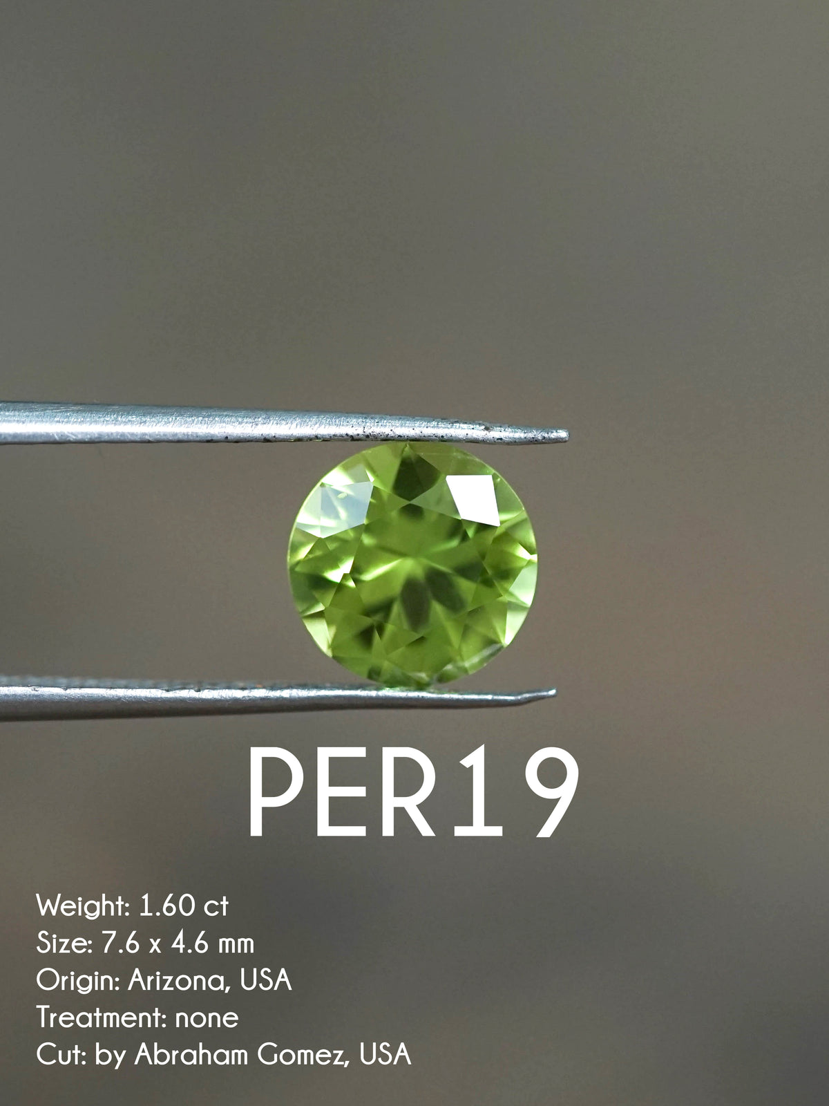 Custom Peridot Ring in Gold