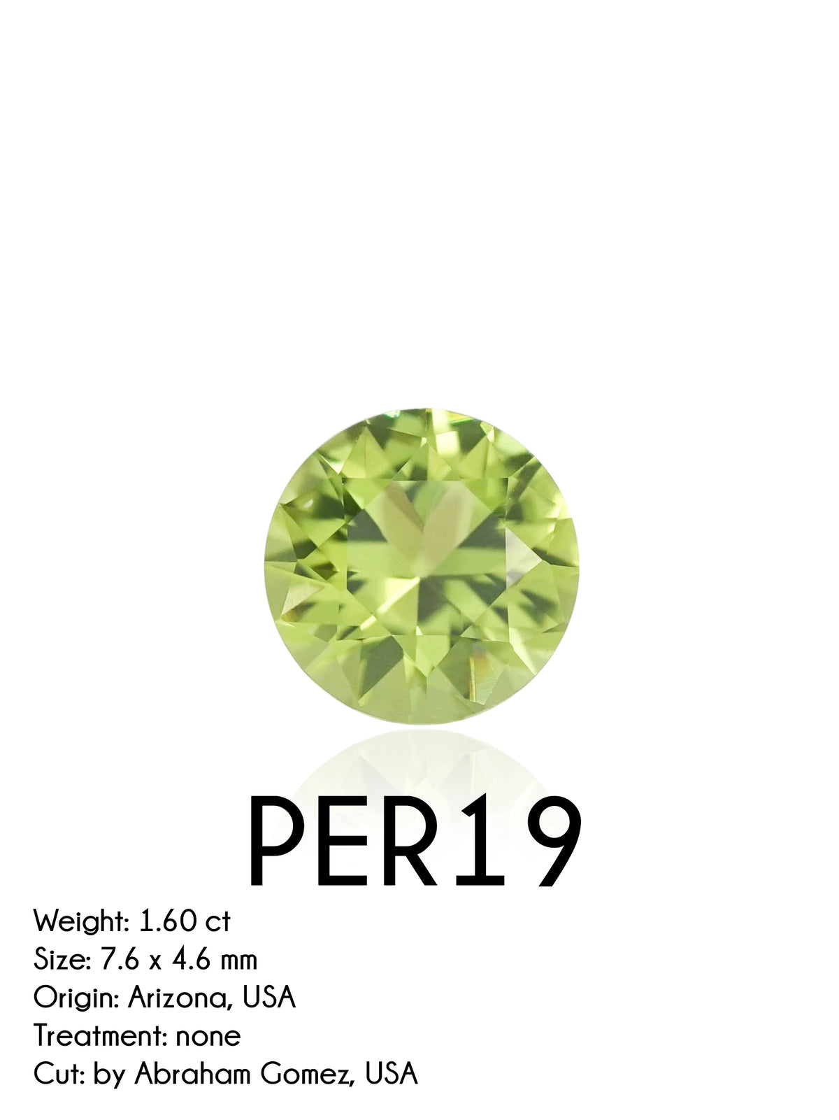 Custom Peridot Ring in Gold