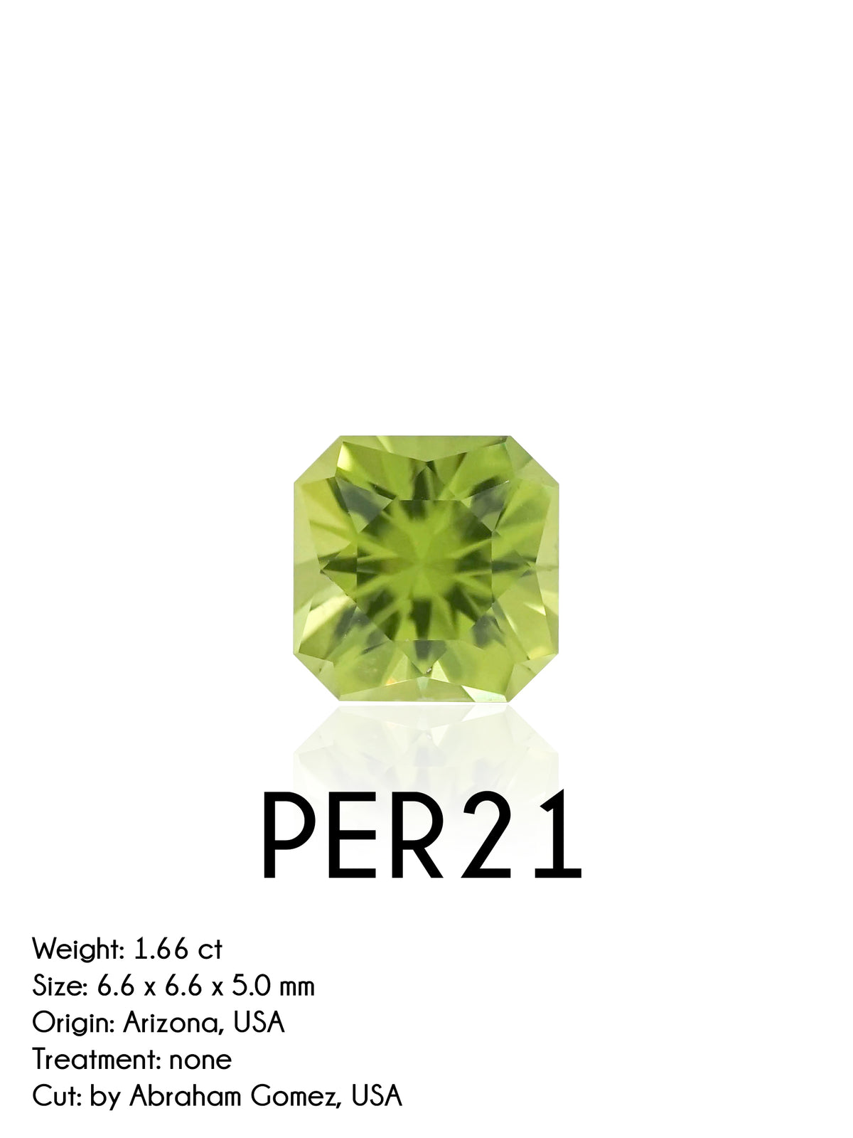 Custom Peridot Ring in Gold