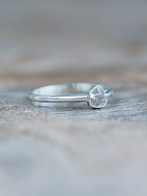 Pear Diamond Ring - size 8