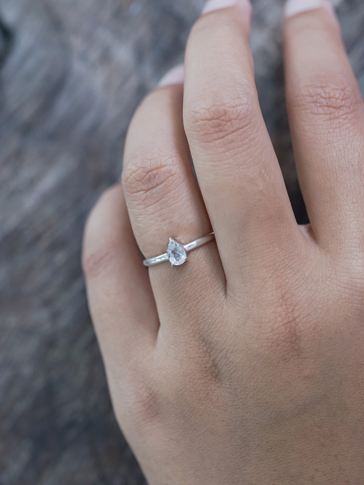 Pear Topaz Ring - Gardens of the Sun | Ethical Jewelry