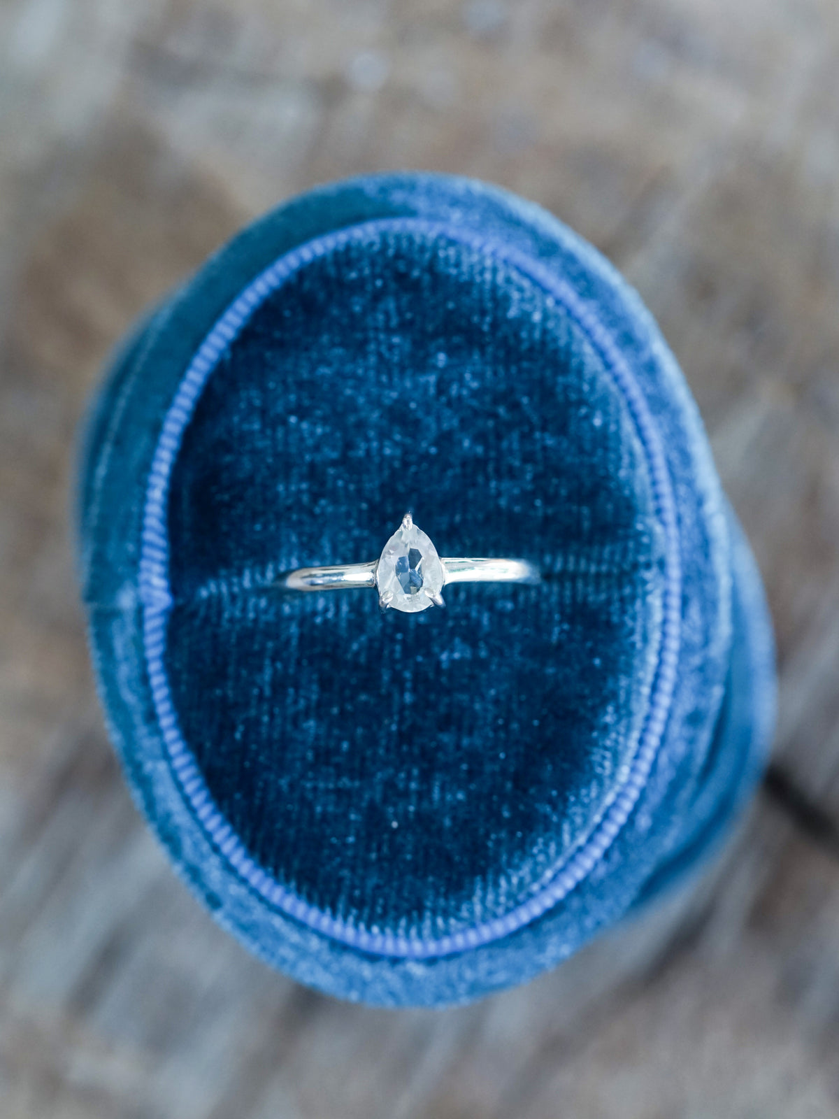 Pear Topaz Ring - Gardens of the Sun | Ethical Jewelry