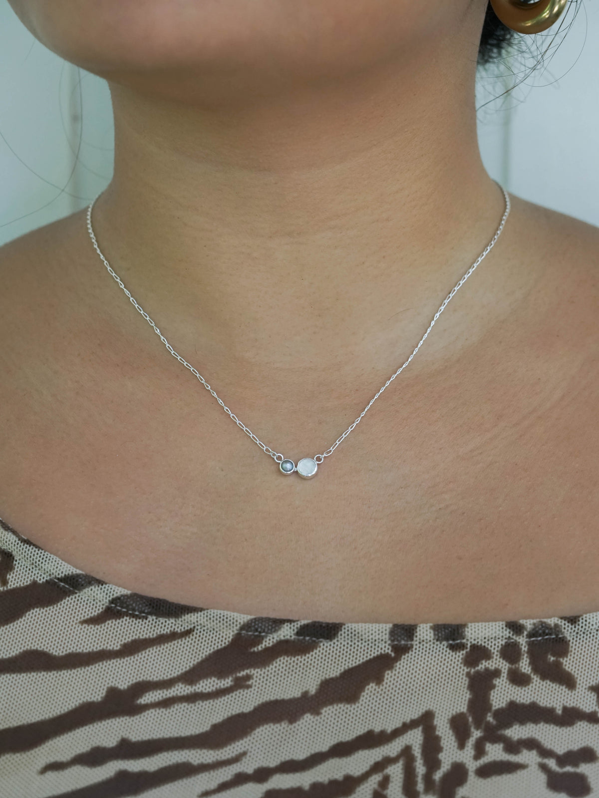 Pearl and Moonstone Necklace