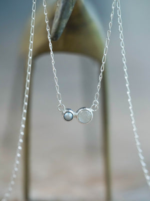 Pearl and Moonstone Necklace