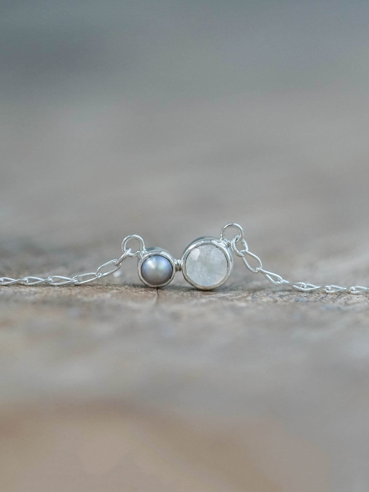 Pearl and Moonstone Necklace