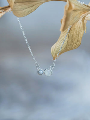 Pearl and Moonstone Necklace