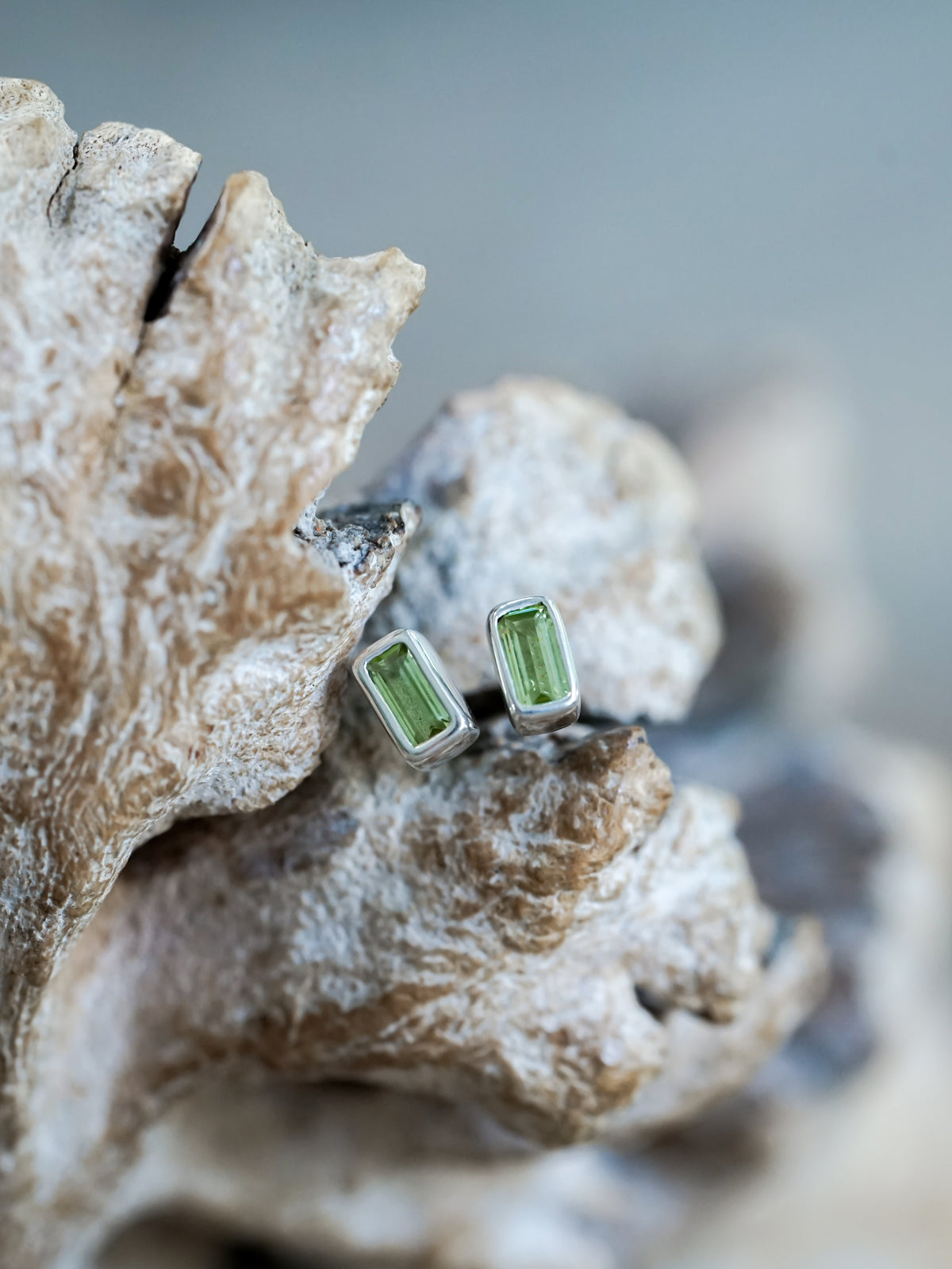 Peridot Earrings - Gardens of the Sun | Ethical Jewelry