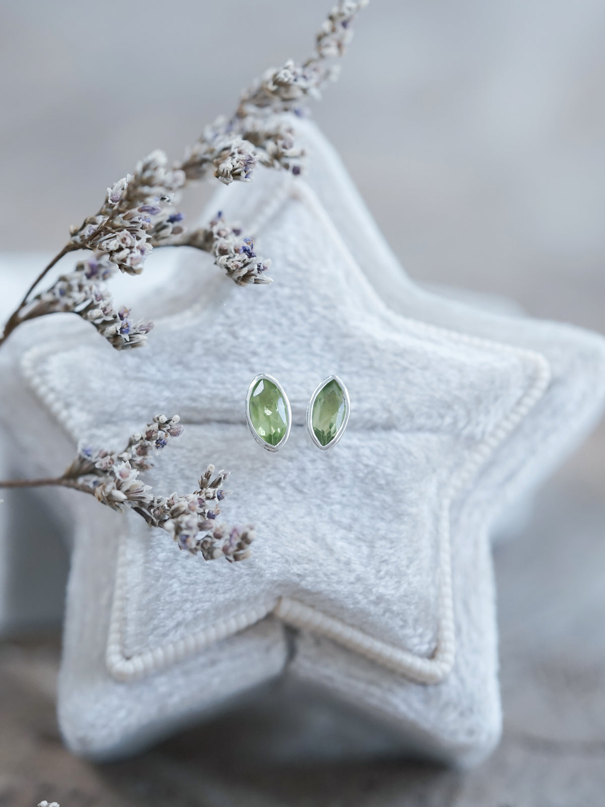 Peridot Earrings - Gardens of the Sun | Ethical Jewelry
