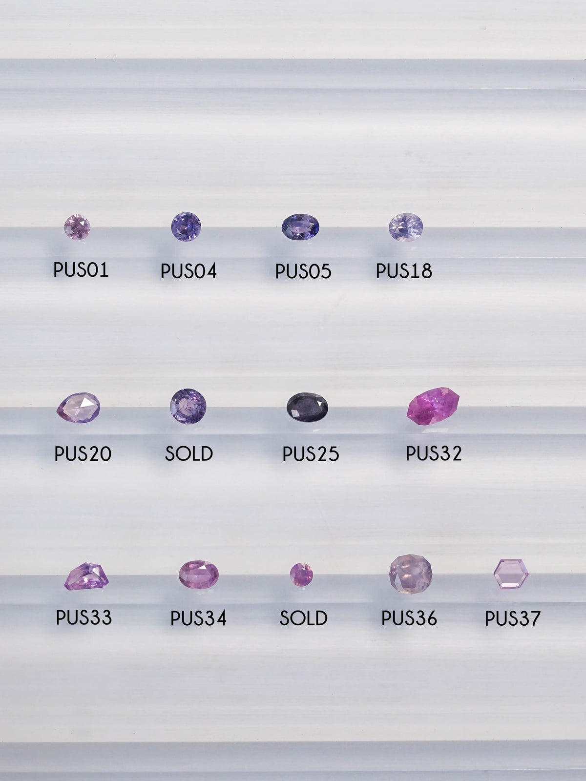 Custom Purple Sapphire Ring in Gold