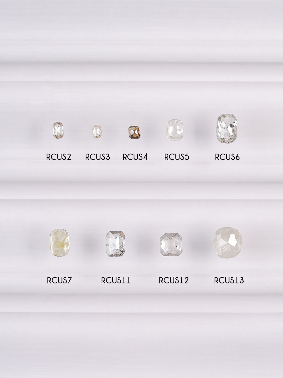 Custom Cushion Rose Cut Diamond Ring in Gold - Gardens of the Sun | Ethical Jewelry