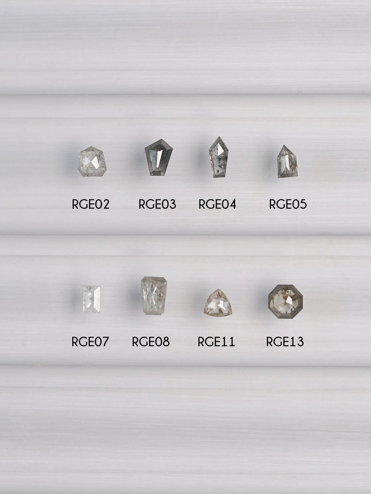 Custom Geometric Rose Cut Diamond Ring in Gold - Gardens of the Sun | Ethical Jewelry