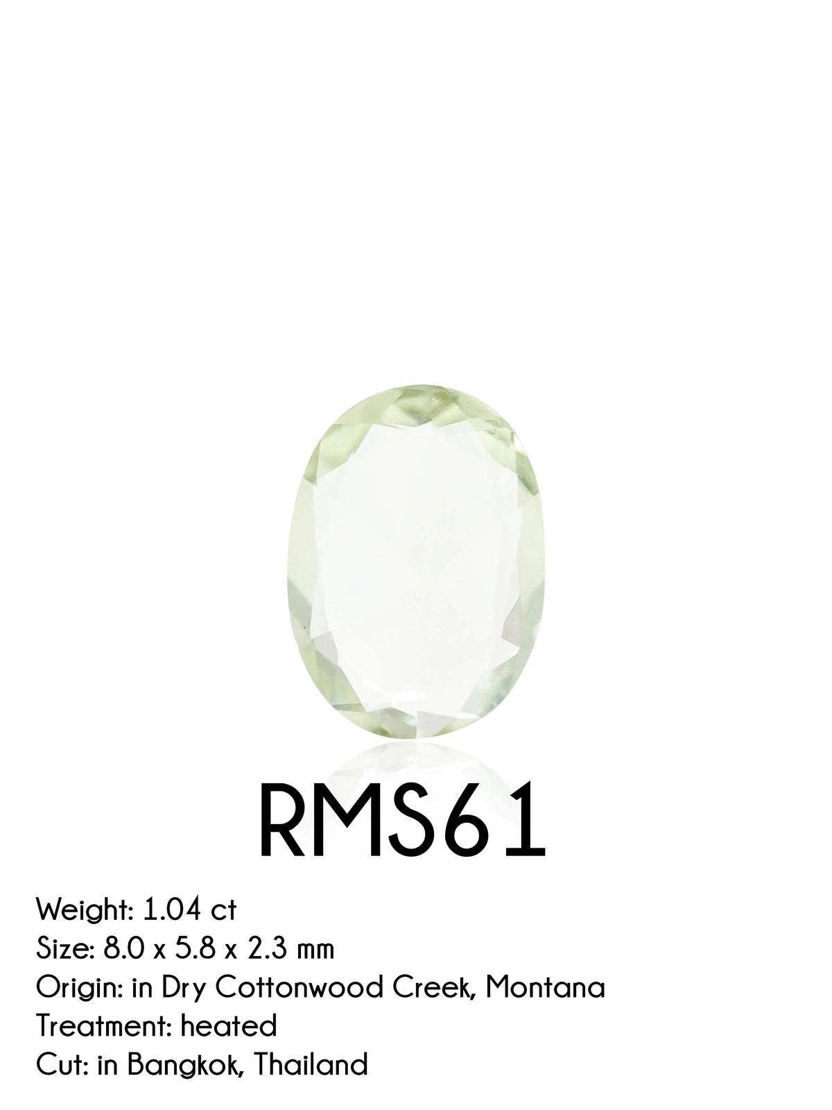 Custom Rose Cut Montana Sapphire Ring in Gold