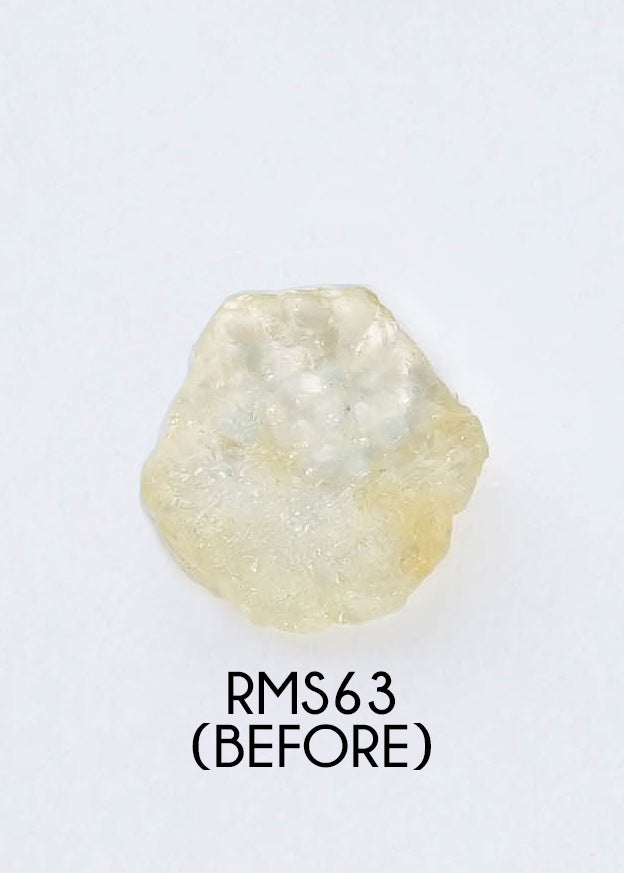 Custom Rose Cut Montana Sapphire Ring in Gold