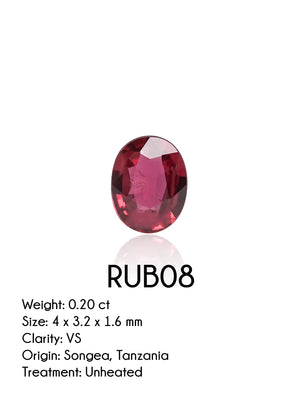 Custom Ruby Ring in Gold