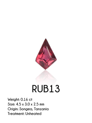 Custom Ruby Ring in Gold