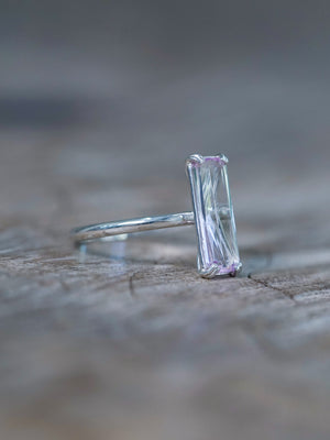 Purple California Kunzite Ring - size 9