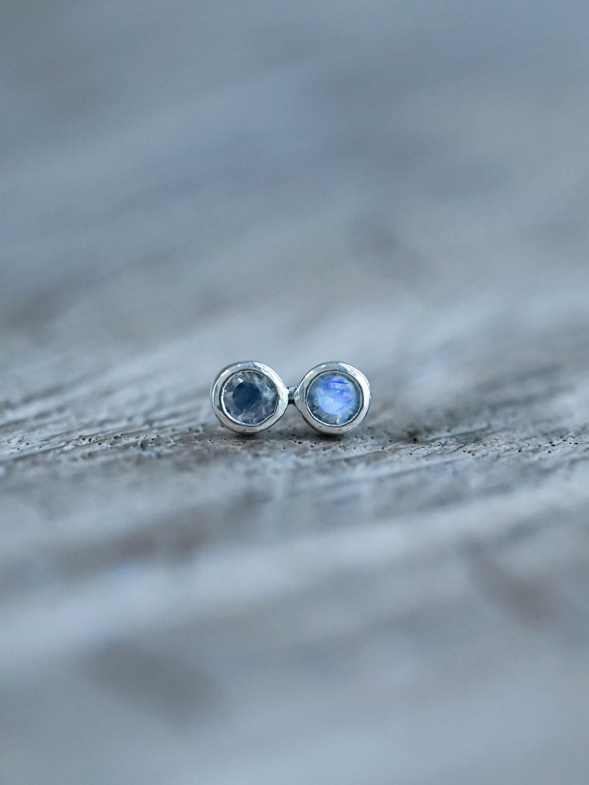 Rainbow Moonstone Earrings - Gardens of the Sun | Ethical Jewelry