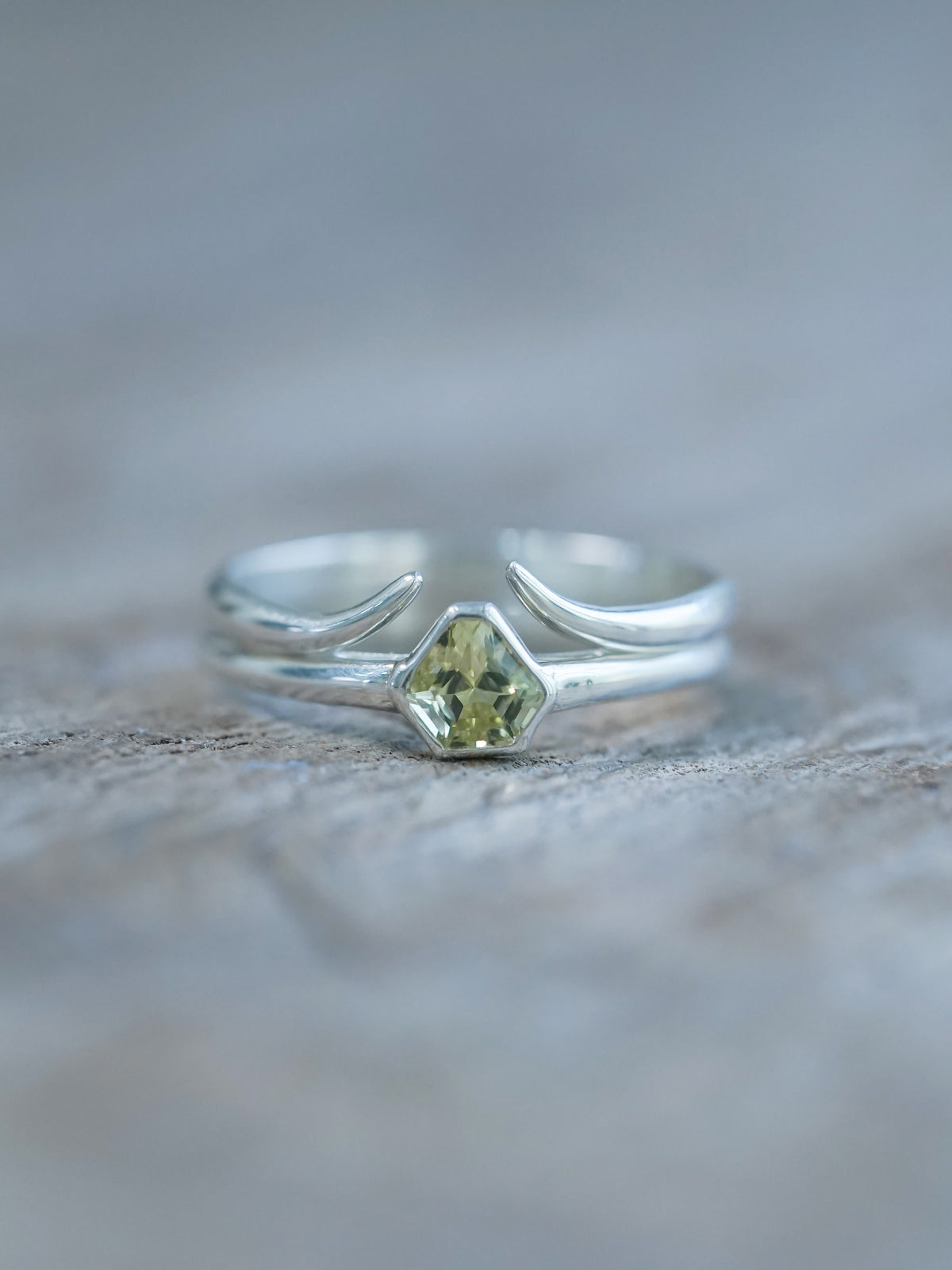 Ready to ship Open Hug Ring as nesting ring