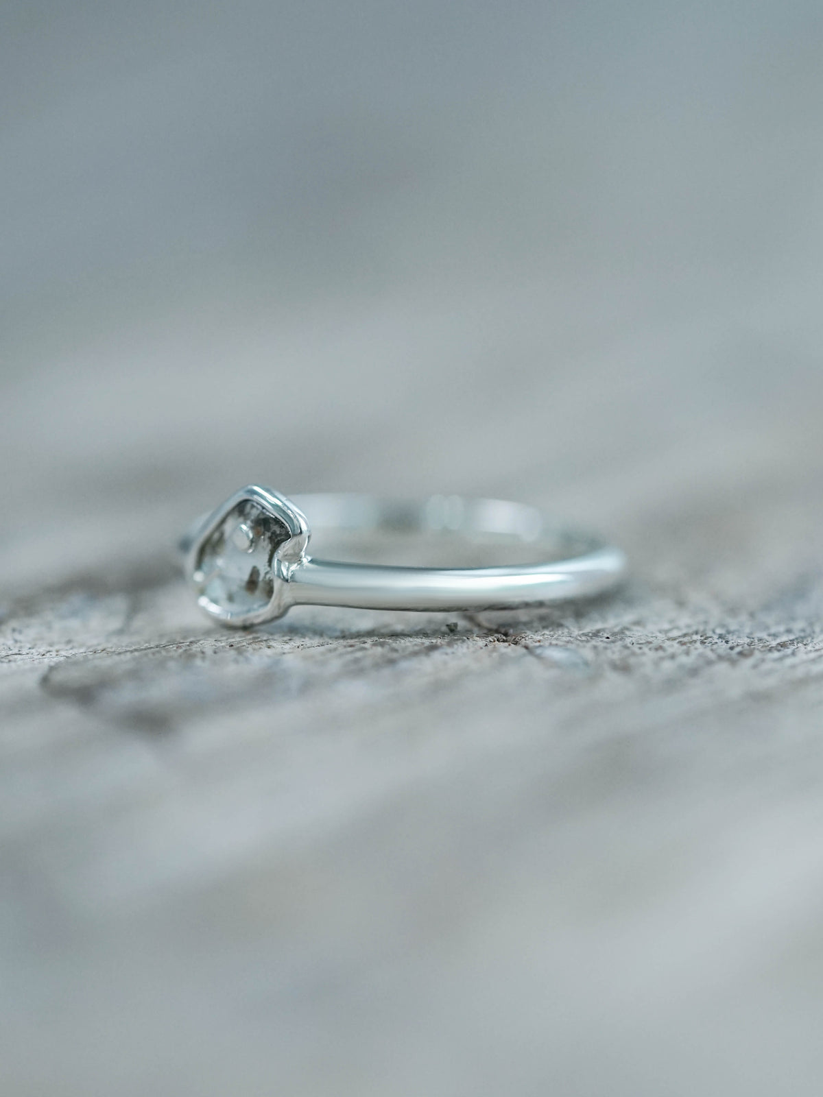 Recycled Sterling Silver Dino-Mite Diamond Band Ring