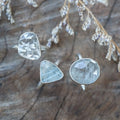 Rose Cut Aquamarine Ring in Sterling Silver for women