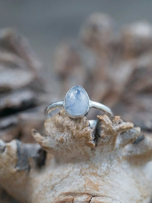Rose Cut Moonstone Ring